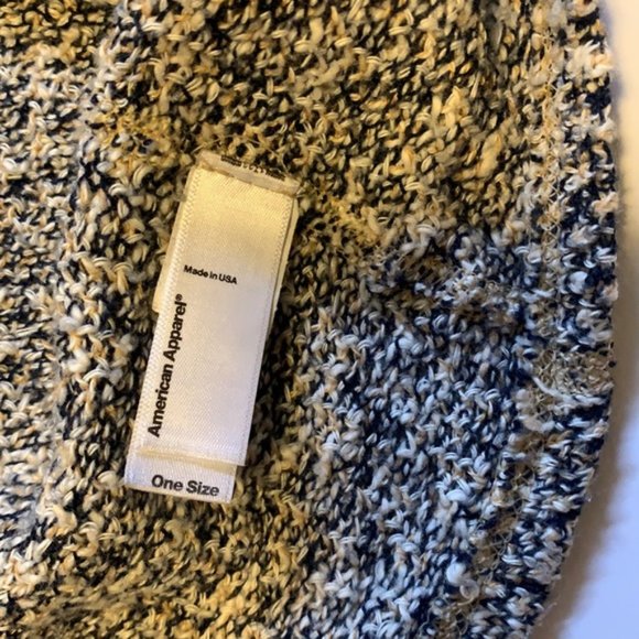 American Apparel Vintage Blue, Cream, and Tan Sweater - Women’s Size Small - Picture 6 of 6